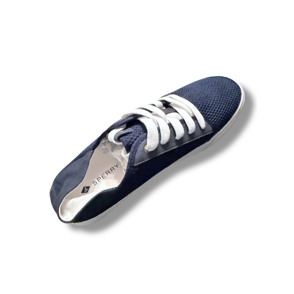 Sperry Crush Back Navy Mesh Crushback Sneakers Womens 10 104765 NEW - Picture 10 of 16